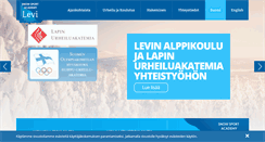 Desktop Screenshot of levinalppikoulu.fi